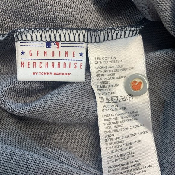 Tommy Bahamas San Francisco Giants Black Orange Pullover Sweater Jacket Size XL - Picture 5 of 5